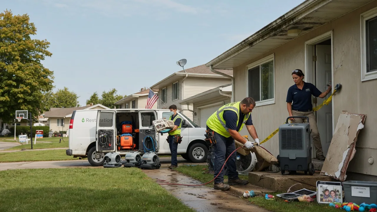 Water Damage Restoration in Bonita, LA near me